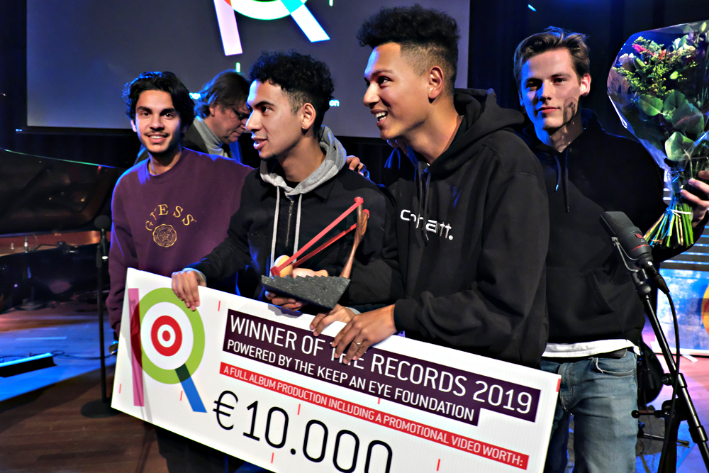 De vrolijkste en meest blije winnaars van 2019 waren ongetwijfeld de musici/hiphoppers van de groep Smandem.
